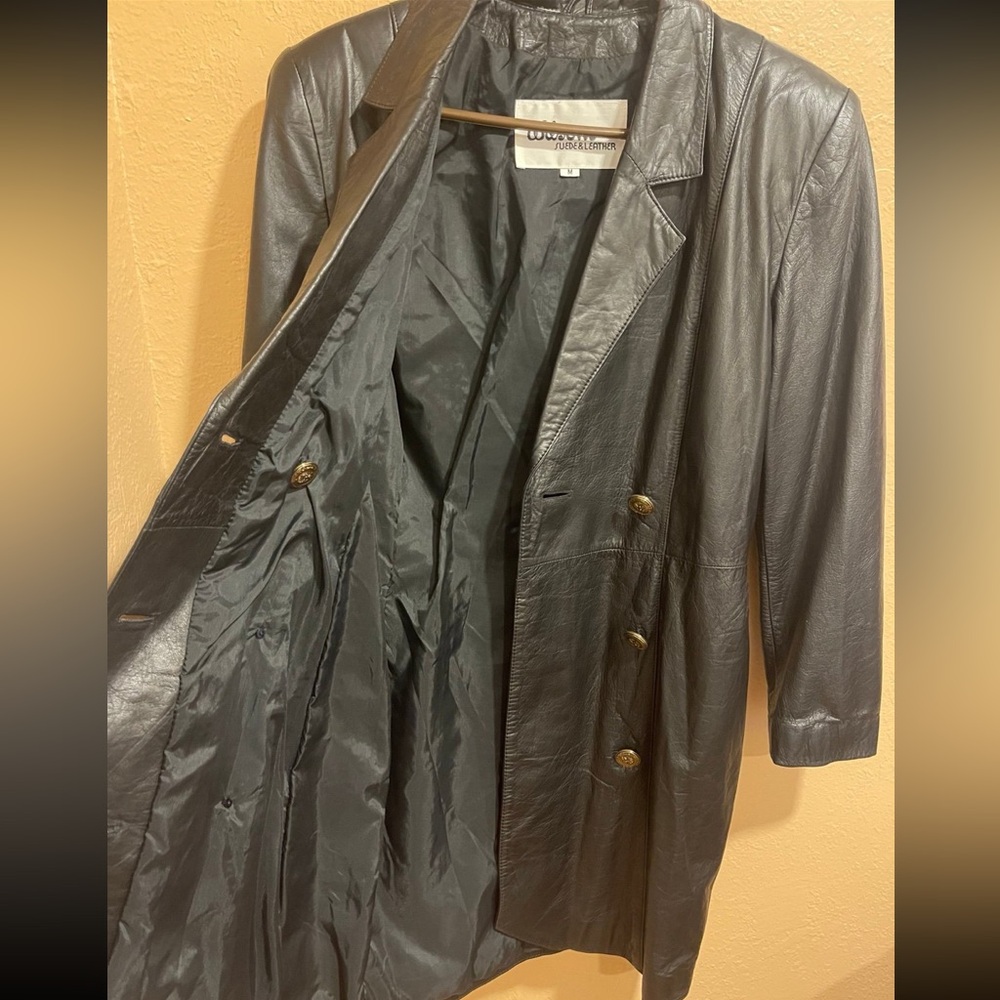 Wilsons Leather Short Trench/ Jacket Women's Medium